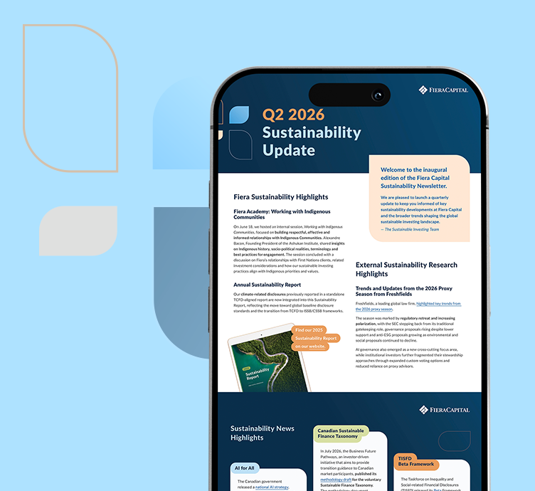 Image for Q2 2026 Sustainability Update