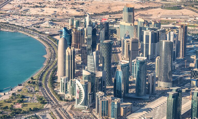 Doha skyline, Qatar