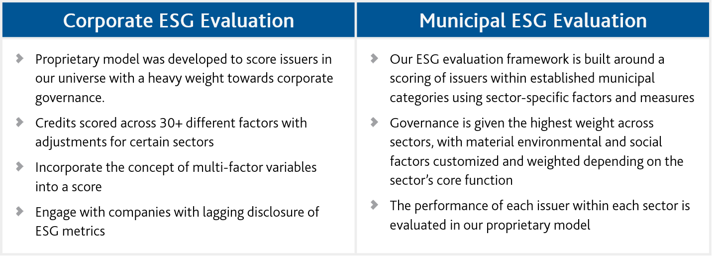 ESG Evaluation