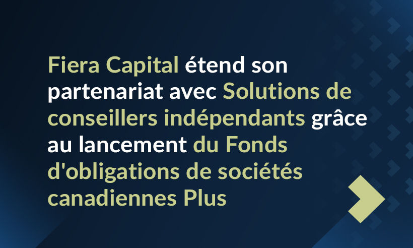Image pour Partenariat élargi avec Fiera Capital