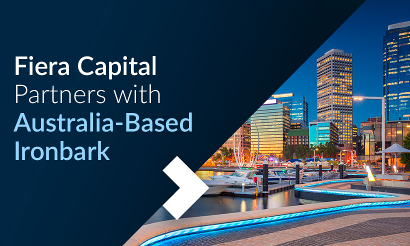 Fiera Capital Partners with Australian-based Ironbark